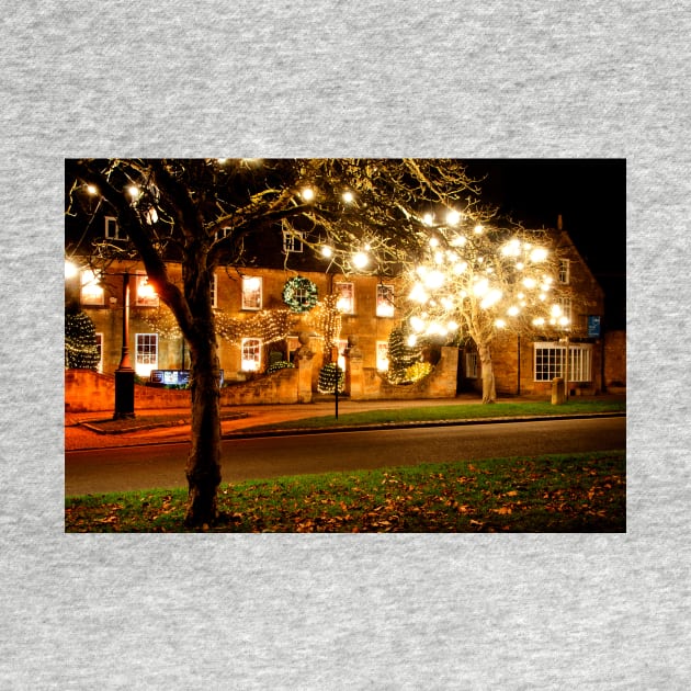 Broadway Christmas Lights Cotswolds Worcestershire by AndyEvansPhotos